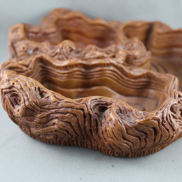 Vintage Tiki Serving Tray - Monstera Leaf by Coco Joes - Made with Hapa Wood - Picture 6 of 8